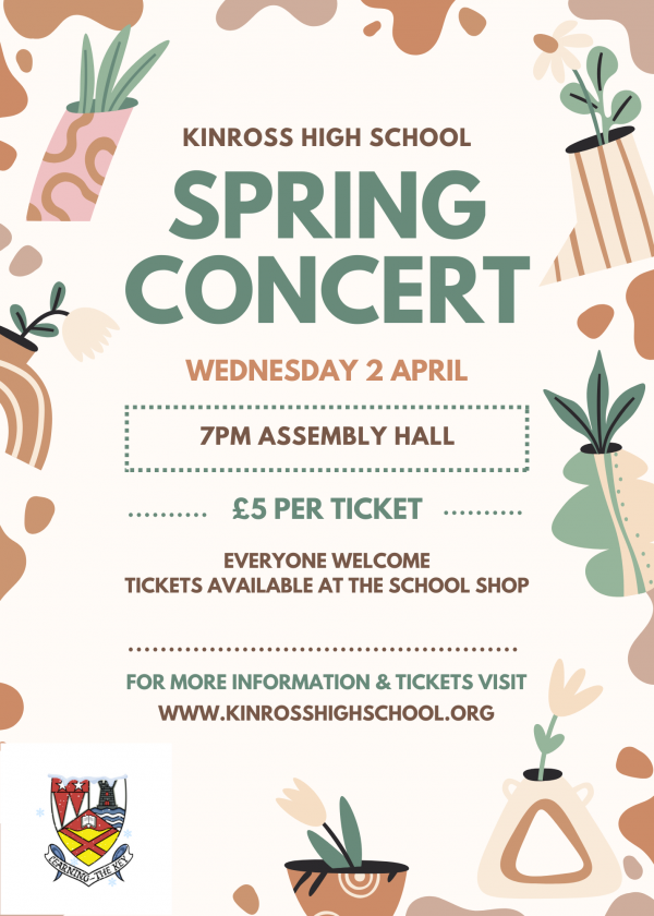 Spring Concert Invitation